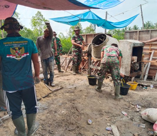 Pembangunan Jembatan Gantung Garuda di Sungai Sembilan Terus Berjalan, Tingkatkan Akses dan Perekonomian Warga