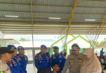 Polres Dumai Laksanakan Program Jelajah Riau Untuk Rakyat (JALUR) Dalam Bentuk Berbagi Sembako Dan Penyuluhan Kesehatan Serta Pengobatan Gratis