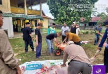 LAMR Dumai bersama Perusahaan laksanakan Qurban, Ajak Perusahaan Terus Peduli di Tahun Mendatang