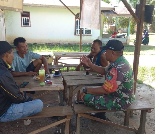 Patroli Gabungan Koramil 02/Bukit Kapur dan Security Pertamina Hulu Rokan Perkuat Pengamanan Jalur Pipa Minyak di Dumai