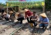 POLRES DUMAI MELAKSANAKAN KEGIATAN PENANAMAN JAGUNG KUARTAL II DI WILAYAH MEDANG KAMPAI