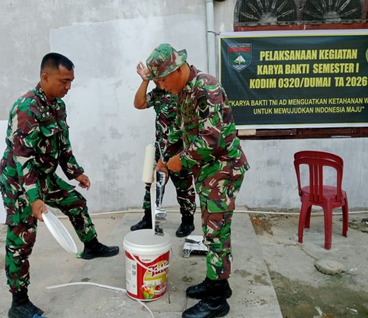 Karya Bakti TNI AD di Panti Asuhan, Kodim 0320/Dumai Wujudkan Kepedulian dan Perkuat Ketahanan Wilayah