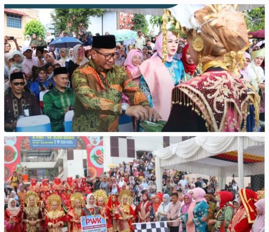 1.700 Perempuan Berbusana Minang Semarakkan Peringatan 100 Tahun Jam Gadang, Bukittinggi Ukir Sejarah Budaya