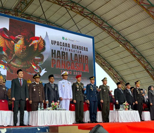 Peringatan Hari Lahir Pancasila 2026 di Dumai Berlangsung Khidmat, Dandim 0320 Tekankan Pentingnya Persatuan Bangsa