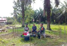 Babinsa Koramil 03/Sungai Sembilan Gencarkan Patroli Karhutla dan Komunikasi Sosial untuk Jaga Kondusivitas Wilayah