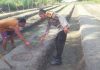 Bhabinkamtibmas Polsek Bukit Kapur Pantau Tanaman Timun Siap Panen, Perkuat Program Ketahanan Pangan Nasional