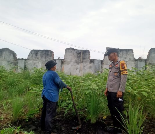 Harumkan Nama Dumai, Bhabinkamtibmas Polsek Bukit Kapur Aktif Dukung Ketahanan Pangan Nasional Melalui Pengecekan Pekarangan Bergizi