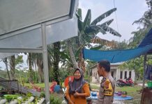 Sinergi Polisi dan Petani Perkuat Ketahanan Pangan di Kecamatan Bukit Kapur