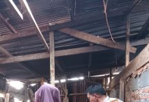 Bhabinkamtibmas Polsek Dumai Barat Cek Peternakan Kambing Warga, Dukung Program Ketahanan Pangan Nasional