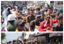 LEMDIKLAT Taruna Nusantara Indonesia Meriahkan Haflah Akhirussanah MI Raudhatut Taqwa Cirebon, 105 Taruna-Taruni Tampilkan Kirab Drumband