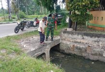 Babinsa Buluh Kasap Gencarkan Patroli Karhutla, Sosialisasi Pencegahan Banjir dan Dukung Ketahanan Pangan Warga