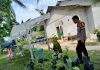 Bhabinkamtibmas Bagan Besar Timur Cek Pekarangan Pangan Bergizi, Dukung Ketahanan Pangan Nasional