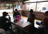 Pererat Kemanunggalan TNI dan Rakyat, Babinsa Lubuk Gaung Aktif Gelar Komsos dengan Warga
