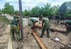 Pembangunan Jembatan Gantung Garuda Terus Berlanjut, Kodim 0320/Dumai Perkuat Akses Warga Sungai Sembilan