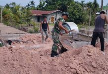 Pembangunan Dua Jembatan Armco di Sungai Sembilan Terus Berjalan, TNI Dorong Akses Infrastruktur Warga