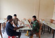Babinsa Koramil 03/Sungai Sembilan perkuat komunikasi sosial bersama masyarakat Kelurahan Lubuk Gaung