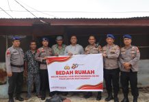 Polres Dumai Gelar Bedah Rumah untuk Personel dalam Rangka Hari Bhayangkara ke-80