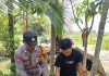 Bhabinkamtibmas Ratu Sima Bersama Petani Cek Pekarangan Pangan Bergizi, Dukung Ketahanan Pangan Nasional