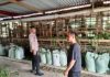 Bhabinkamtibmas Bagan Keladi Bersama Petani Tinjau Pekarangan Pangan Bergizi Dukung Ketahanan Pangan Nasional