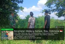 Babinsa Tanjung Penyembal Intensifkan Patroli dan Edukasi Karhutla, Warga Diajak Jaga Lingkungan