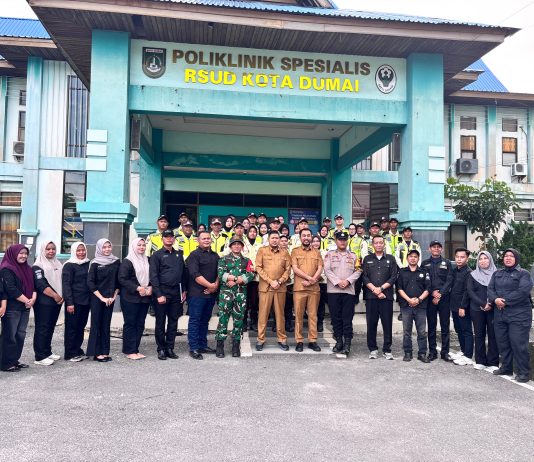 RSUD dr. Suhatman Dumai Berikan Penghargaan kepada AIPDA Rahmad Dany dan Tim Pengamanan Berprestasi