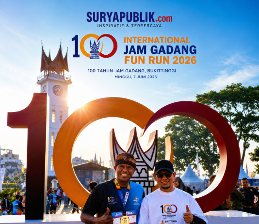 Afrizal St. Saidi Basa, Putra Asli Bukittinggi, Bangga Meriahkan International Jam Gadang Fun Run 2026