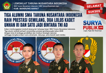 Tiga Alumni SMA Taruna Nusantara Indonesia Raih Prestasi Gemilang, Dua Lolos Kadet UNHAN RI dan Satu Jadi Bintara TNI AD