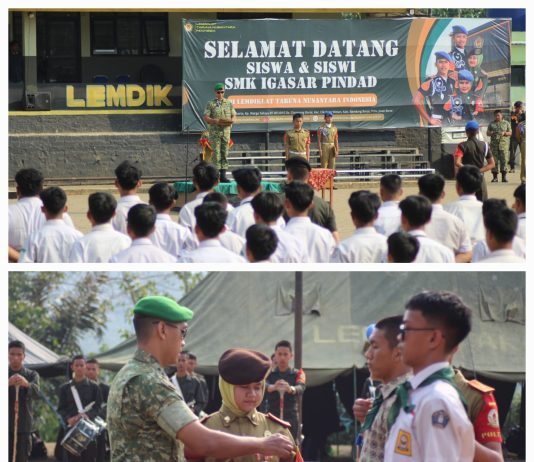 SMK IGASAR PINDAD dan LEMDIKLAT Taruna Nusantara Indonesia Bandung Barat Sukses Gelar PDKS, Letkol Inf Giwantara Prasetya Putra Pimpin Penutupan