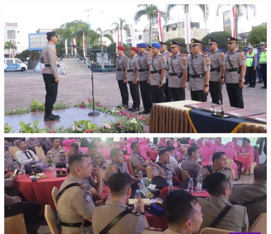 Sertijab Lima Pejabat Polres Dumai, Komitmen Tingkatkan Kinerja dan Pelayanan Masyarakat