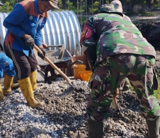 Kodim 0320/Dumai Rampungkan Satu Jembatan Armco, Satu Titik Lagi Dikebut Demi Akses Masyarakat