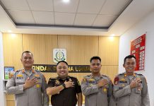 Kapolsek Bukit Kapur Jalin Silaturahmi dengan Kasipidum Kejari Dumai, Perkuat Sinergi Penegakan Hukum