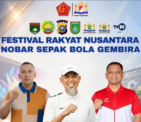 Festival Rakyat Nusantara Meriah, Kodim 0320/Dumai Gelar Nobar Final Piala Dunia 2026 Bersama Masyarakat