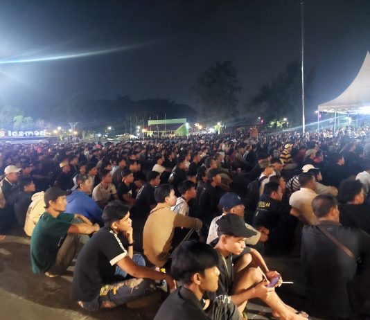 Ratusan Warga Padati Nobar Final Piala Dunia 2026 di Festival Rakyat Nusantara Dumai