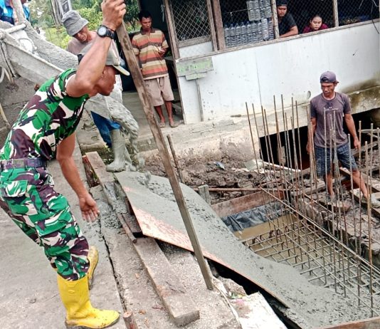Pembangunan Jembatan Beton Tahap V di Tanjung Penyembal Terus Berlanjut, Perkuat Akses Warga