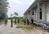 Peringati HUT Kodam I/Bukit Barisan 2026, Koramil 02/Bukit Kapur Gotong Royong Bersihkan Masjid Al-Muqorrobin