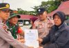 AIPDA Rahmad Dany Bersama Tim Pengamanan Terima Penghargaan atas Respons Cepat Tangani Laporan Masyarakat