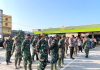 Peringati HUT ke-69 Kodam I/BB, Dandim Herman Santoso Pimpin Semangat Gotong Royong Bersihkan Pasar Bunda Sri Mersing