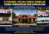 17 Personel Polsek Sungai Sembilan, Termasuk Kapolsek IPTU Apriadi, Terima Penghargaan Langsung dari Kapolda Riau