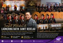 Yayasan Seri Mahkota Alam Pekanbaru Tampilkan Tari Kreasi di Launching Batik Sawit Bedelau, Siap Harumkan Riau pada Pacu Jalur Kuansing