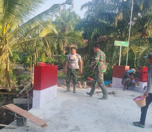 Pembangunan Jembatan Beton Tahap V di Tanjung Penyembal Masuki Tahap Finishing