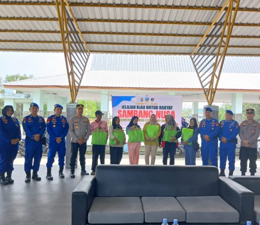 Polres Dumai Laksanakan Program Jelajah Riau Untuk Rakyat (JALUR) Berikan Pelayanan Humanis Kepada Masyarakat Pesisir