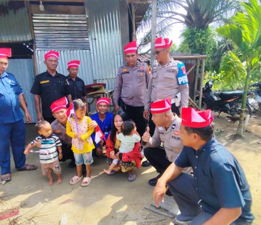Polsek Dumai Timur Gelar Ekspedisi Merah Putih Presisi, Bagikan Sembako dan Kobarkan Semangat Nasionalisme Sambut HUT RI ke-81