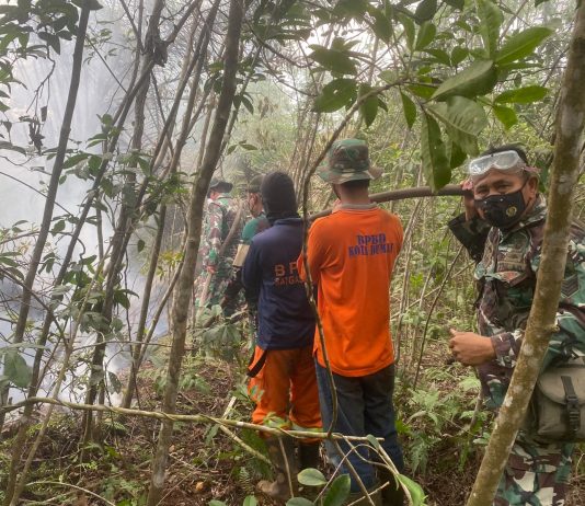 Karhutla 1,5 Hektare Melanda Mundam, Tim Gabungan Terus Lakukan Pemadaman