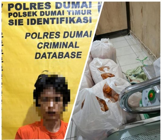Polsek Dumai Timur Ungkap Kasus Pencurian, Seorang Pelaku Diamankan Warga