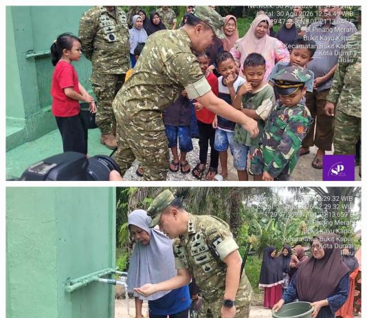 Pangdam XIX Tuanku Tambusai Tinjau Manunggal Air, 512 Warga Rasakan Manfaatnya