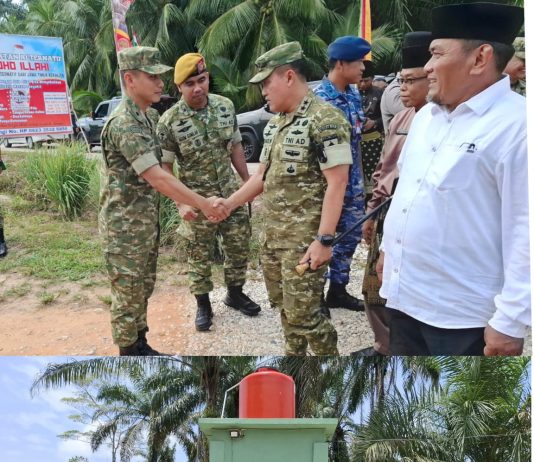 Pasis Dikreg LXVIII Seskoad Hadiri Baksos dan Penyuluhan Kesehatan, Lanjut Tinjau Program Manunggal Air Bersama Pangdam XIX/Tuanku Tambusai