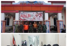 Tim Penyuluhan Mabes TNI Koordinasi dengan BPBD Dumai, Perkuat Penanganan Karhutla