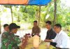 Cegah Gangguan Objek Vital, Babinsa dan Security PHR Pantau Jalur Pipa Minyak