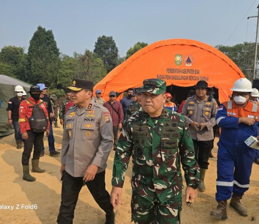 Pangdam XIX/TT dan Kapolda Riau Tinjau 34 Hektare Lahan Terdampak Karhutla di Dayun