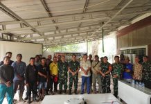 Tim Penyuluhan Mabes TNI Sosialisasikan Pencegahan Karhutla kepada Karyawan PT SPRO Dumai
